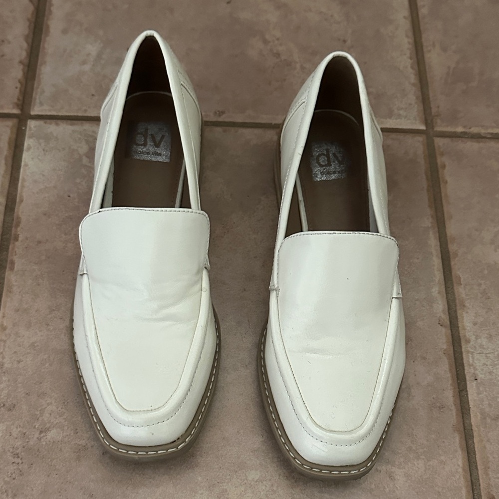 Dolce Vita Ivory Shine Fran Loafer